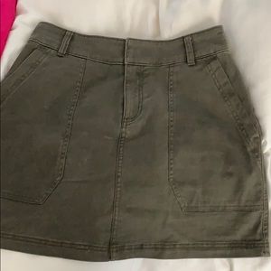 Abercrombie green skirt
